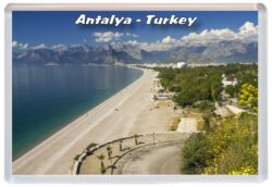 Antalya - Turkey - Jumbo Fridge Magnet 22T7