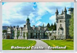 Balmoral Castle - Scotland - Jumbo Fridge Magnet 22S2