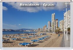 Benidorm - Spain - Jumbo Fridge Magnet 22E13