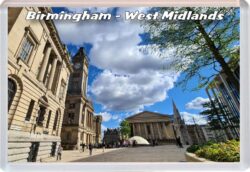 Birmingham - West Midlands - Jumbo Fridge Magnet 22V1