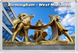 Birmingham - West Midlands - Jumbo Fridge Magnet 22V2