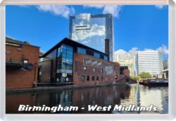 Birmingham - West Midlands - Jumbo Fridge Magnet 22MW1