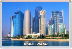 Doha - Qatar - Jumbo Fridge Magnet 22D5