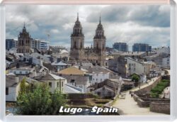 Lugo - Spain - Jumbo Fridge Magnet 22S1