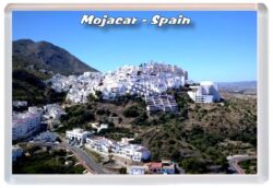 Mojacar - Spain - Jumbo Fridge Magnet 22E3