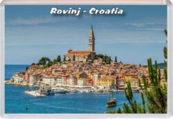 Rovinj - Croatia - Jumbo Fridge Magnet 22C1