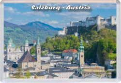 Salzburg - Austria - Jumbo Fridge Magnet 22A5