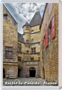 Sarlat-la-Caneda - France - Jumbo Fridge Magnet 21F1