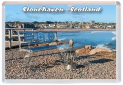 Stonehaven - Scotland - Jumbo Fridge Magnet 22S2
