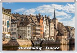 Starsbourg - France - Jumbo Fridge Magnet 22F6