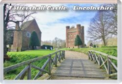 Tattershall Castle - Lincolnshire - Jumbo Fridge Magnet Souvenir Gift Present 22E1