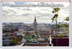 Antananarivo - Madagascar - Jumbo Fridge Magnet 22M1
