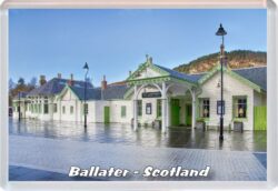 Ballater - Scotland - Jumbo Fridge Magnet 22S2