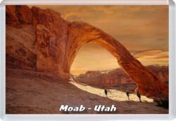 Moab - USA - Jumbo Fridge Magnet 22US1