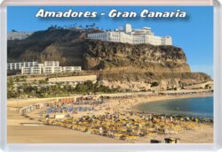 Amadores - Gran Canaria - Jumbo Fridge Magnet 23GC4