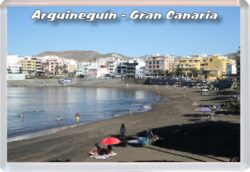 Arguineguin - Gran Canaria - Jumbo Fridge Magnet 23GC1
