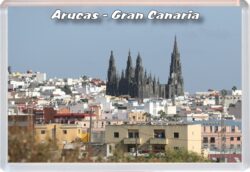 Arucas - Gran Canaria - Jumbo Fridge Magnet 23GC1