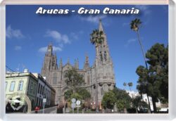 Arucas - Gran Canaria - Jumbo Fridge Magnet 23GC2