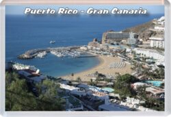Puerto Rico - Gran Canaria - Jumbo Fridge Magnet 23GC1