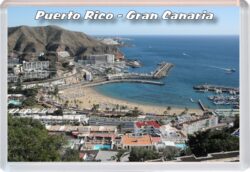 Puerto Rico - Gran Canaria - Jumbo Fridge Magnet 23GC2