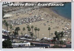 Puerto Rico - Gran Canaria - Jumbo Fridge Magnet 23GC3