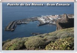 Puerto de las Nieves - Gran Canaria - Jumbo Fridge Magnet 23GC2