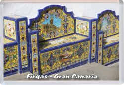 Firgas - Gran Canaria - Jumbo Fridge Magnet 23GC1