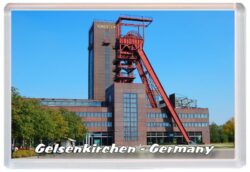 Gelsenkirchen - Germany - Jumbo Fridge Magnet Souvenir 23JM1