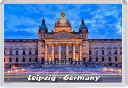 Leipzig - Germany - Jumbo Fridge Magnet Souvenir 23JM4