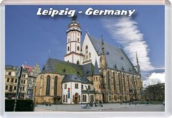 Leipzig - Germany - Jumbo Fridge Magnet Souvenir 23JM5