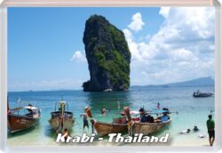 Krabi - Thailand - Jumbo Fridge Magnet 23T1