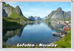 Lofoten - Norway - Jumbo Fridge Magnet 23N3