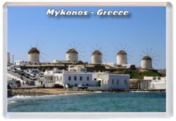 Skiathos - Greece - Jumbo Fridge Magnet 23G16