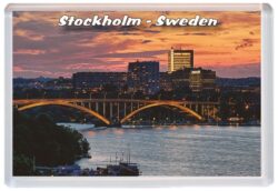 Stockholm - Sweden - Jumbo Fridge Magnet 23S55