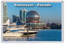 Vancouver - Canada - Jumbo Fridge Magnet 23C12
