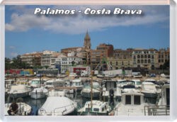 Palamos - Costa Brava - Jumbo Fridge Magnet 23S1