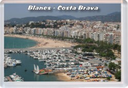 Blanes - Costa Brava - Jumbo Fridge Magnet 23S4