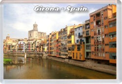 Girona - Costa Brava - Jumbo Fridge Magnet 23S5