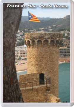 Tossa de Mar - Costa Brava - Jumbo Fridge Magnet 23S3