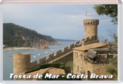 Tossa de Mar - Costa Brava - Jumbo Fridge Magnet 23S4