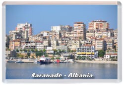 Saranade - Albania - Jumbo Fridge Magnet Souvenir Gift Present 23A2