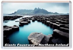 Giants Causeway - Northern Ireland - Jumbo Fridge Magnet NI232