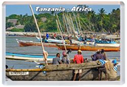 Tanzania - Africa - Jumbo Fridge Magnet Souvenir Gift 23T13