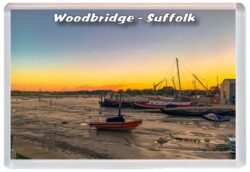 Woodbridge - Suffolk - Jumbo Fridge Magnet 21E1