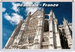 Beauvais - France - Jumbo Fridge Magnet 23F2