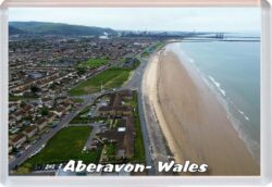 Aberavon - Wales - Jumbo Fridge Magnet 23W1