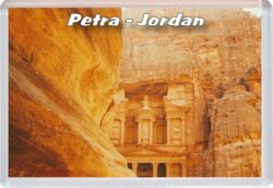 Petra - Jordan - Jumbo Fridge Magnet 23J3