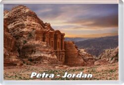 Petra - Jordan - Jumbo Fridge Magnet 23J5