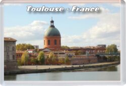 Toulouse - France - Jumbo Fridge Magnet 23F1