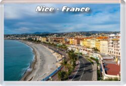 Nice - France - Jumbo Fridge Magnet 23F1